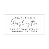 Tampons Encreurs Nom du script de couple (Impression)