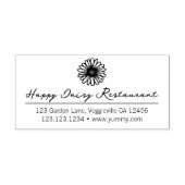 Tampons Encreurs Nom long Logo personnalisé Adresse de retour Décon (Impression)