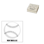 Tampons Encreurs Nom personnalisé Baseball (Tamponné)