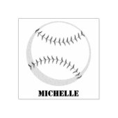 Tampons Encreurs Nom personnalisé Baseball (Impression)