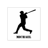 Tampons Encreurs Nom personnalisé Baseball (Impression)