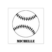 Tampons Encreurs Nom personnalisé Baseball (Impression)