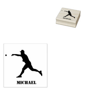 Tampons Encreurs Nom personnalisé Baseball