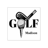 Tampons Encreurs Nom personnalisé Golf (Impression)