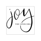 Tampons Encreurs Nom personnalisé Joie Lettrée à la main (Impression)