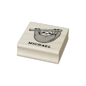 Tampons Encreurs Nom personnalisé Mélange Sloth sur une branche (Tampon)