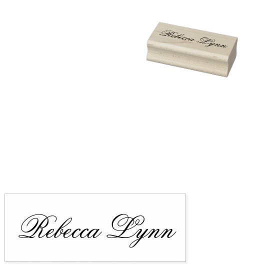 Tampons Encreurs Nom personnalisé Timbre en caoutchouc (Tamponné)