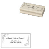 Tampons Encreurs Noms de Floral Adresses (Tamponné)