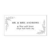 Tampons Encreurs Noms floraux simples (Impression)