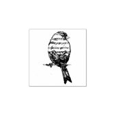 Tampons Encreurs Note de musique chantant oiseau de chanson (Impression)