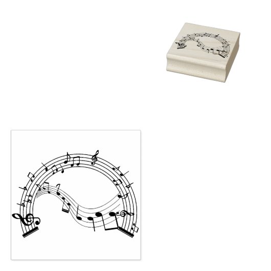 Tampons Encreurs Notes musicales (Tamponné)