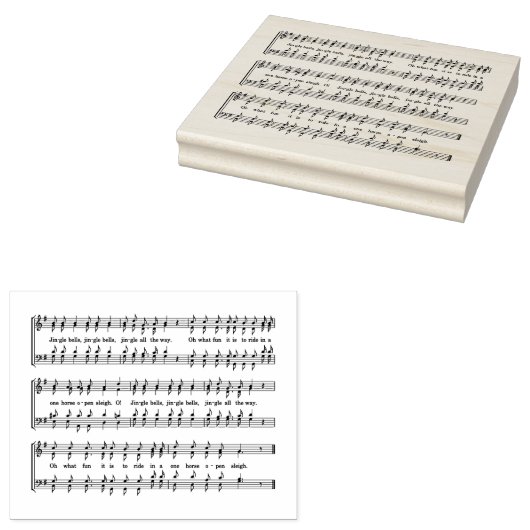 Tampons Encreurs Notes musicales (Tamponné)