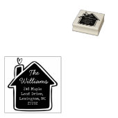 Tampons Encreurs Notre mignonne Nouvelle Maison Adresse de retour F (Tamponné)