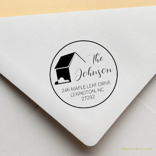 Tampons Encreurs Notre nouveau Faire-part d'adresse à la maison