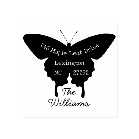 Tampons Encreurs Notre nouvelle maison Faire-part Adresse de retour (Impression)