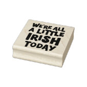 Tampons Encreurs Nous sommes tous un petit timbre irlandais en caou (Tampon)