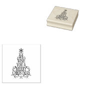 Tampons Encreurs Nous vous souhaitons un Joyeux Noël (Tamponné)