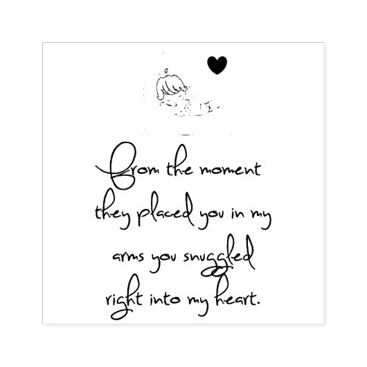 Tampons Encreurs Nouveau bébé (Impression)