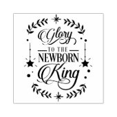Tampons Encreurs Nouveau bébé King Noël Timbre en caoutchouc (Impression)