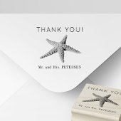 Tampons Encreurs Nouveau M. et Mme nom destination mariage merci