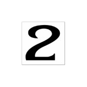 Tampons Encreurs Numéro 2 Timbre en caoutchouc (Impression)