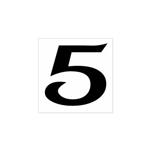 Tampons Encreurs Numéro 5 Timbre en caoutchouc (Impression)