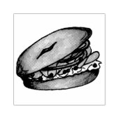 Tampons Encreurs NYC Deli Bagel Crème Fromage Capteurs Onions Lox (Impression)