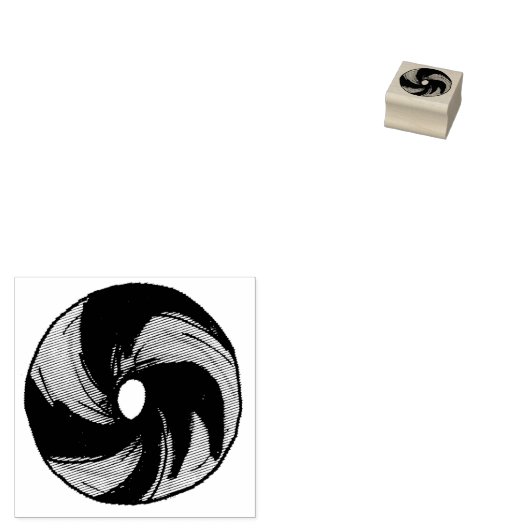 Tampons Encreurs NYC Deli Marbre Rye Bagel Petit Déjeuner Timbre (Tamponné)