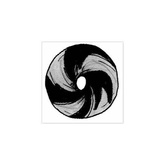 Tampons Encreurs NYC Deli Marbre Rye Bagel Petit Déjeuner Timbre (Impression)