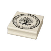 Tampons Encreurs Oak Tree Rustique Adresse frontalière Nature et af (Tampon)