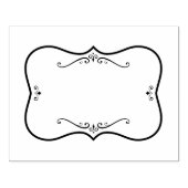 Tampons Encreurs Occasion spéciale Timbre en caoutchouc de 4 x 5 po (Impression)