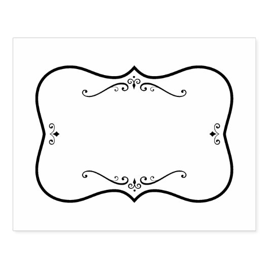 Tampons Encreurs Occasion spéciale Timbre en caoutchouc de 4 x 5 po (Impression)