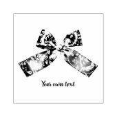 Tampons Encreurs Occasions Timbre en caoutchouc Satin Bow (Impression)
