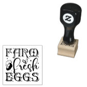 Tampons Encreurs Oeuf frais de ferme (Tamponné)