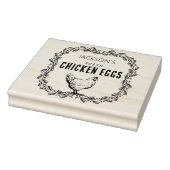 Tampons Encreurs Oeufs De Poulet Sur Mesure, Petite Entreprise (Tampon)