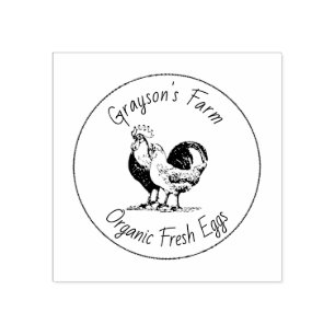Tampons Encreurs oeufs frais bio de la ferme familiale