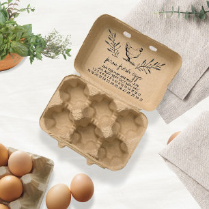 Tampons Encreurs OEufs frais de ferme Dates OEuf Timbre de carton