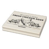 Tampons Encreurs Oeufs frais de ferme sur mesure, petite entreprise (Tampon)