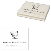 Tampons Encreurs Oeufs frais personnalisés | Timbres en carton d'oe (Tamponné)