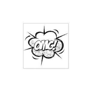 Tampons Encreurs Oh mon Dieu ! Livre de bande dessinée vintage Stea