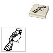 Tampons Encreurs Oiseau Nerd Cardinal Rouge (Tamponné)