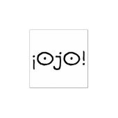 Tampons Encreurs OJO 1" x 1" Timbre en caoutchouc (Impression)