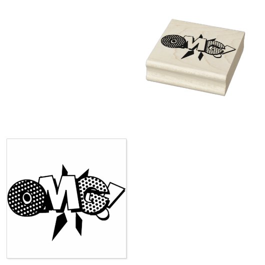 Tampons Encreurs OMG Fun Retro (Tamponné)