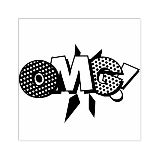 Tampons Encreurs OMG Fun Retro (Impression)