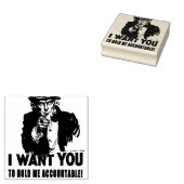 Tampons Encreurs Oncle Sam veut être détenu (Tamponné)