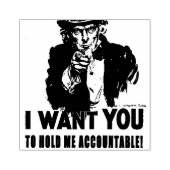 Tampons Encreurs Oncle Sam veut être détenu (Impression)