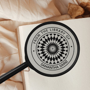 Tampons Encreurs Optical Illusion From the Library of Book