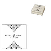 Tampons Encreurs Ornement Mariage élégant classique (Tamponné)