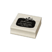 Tampons Encreurs Our New House Address Announcement Garden (Tampon)