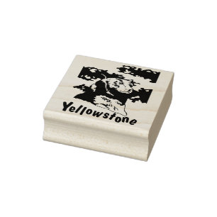 Tampons Encreurs Ours du parc national Yellowstone